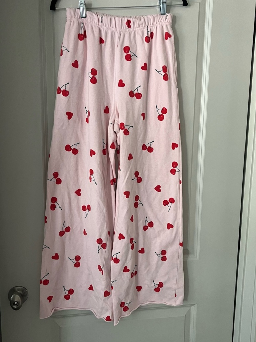 Pink sweatpants